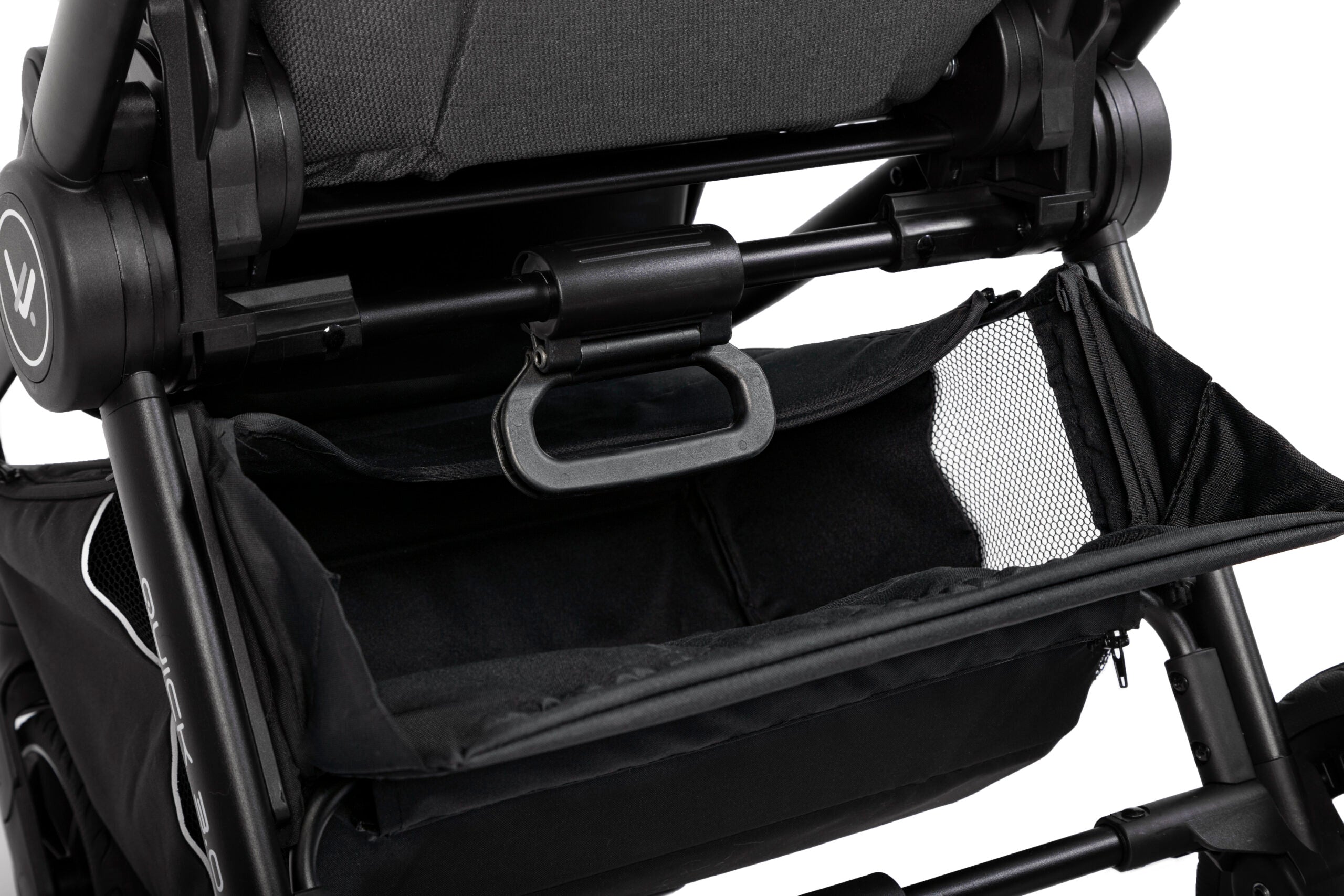 MUUVO Quick 3.0 baby stroller 2 in 1, carry cot and seat stroller, color Steel Gray